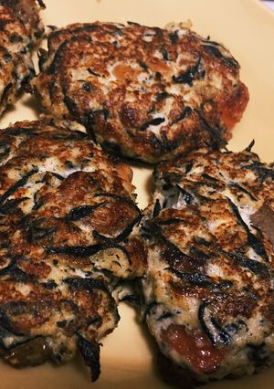 ひじきの煮物リメイク！豆腐ハンバーグ！-レシピのメイン写真
