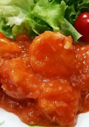 揚げ焼きで簡単❤えびチリ♪-レシピのメイン写真
