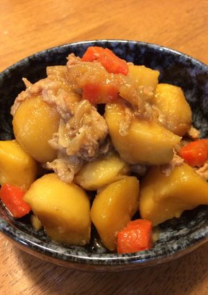 水なしで煮込む肉じゃが-レシピのメイン写真