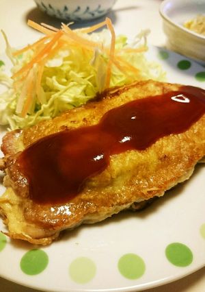 簡単♪豚とチーズのミルフィーユピカタ☆-レシピのメイン写真