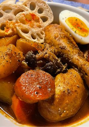 炊飯器でスープカレー-レシピのメイン写真