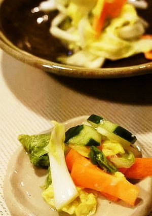 塩麹で漬け物-レシピのメイン写真