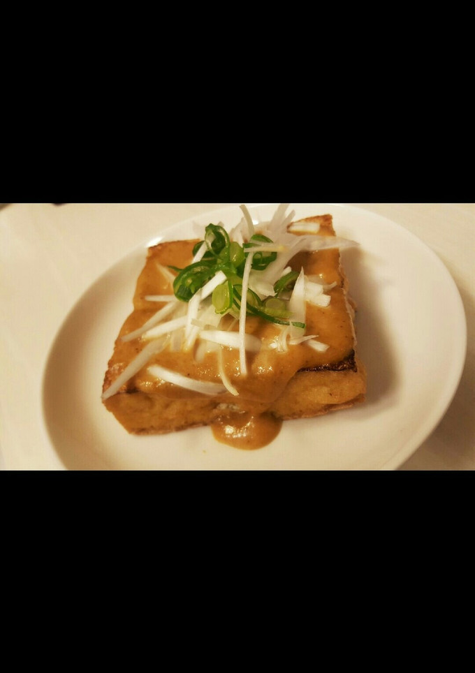 味噌の厚揚げ-レシピのメイン写真