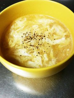 中華風たまごスープ-レシピのメイン写真
