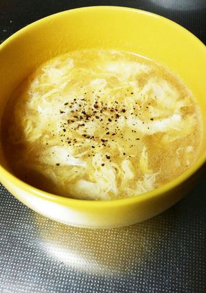 中華風たまごスープ-レシピのメイン写真