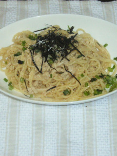 たらこ♡えのきわさび醤油パスタ-レシピのメイン写真