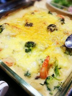 簡単米粉豆乳グラタン(卵・小麦・乳なし)-レシピのメイン写真