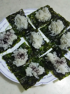 子供の朝食に☆韓国のり&ご飯-レシピのメイン写真