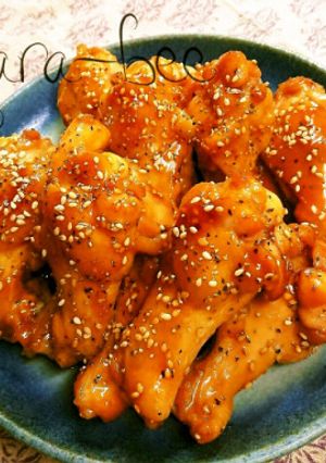 手羽元のスパイシーオイスター照り焼き-レシピのメイン写真