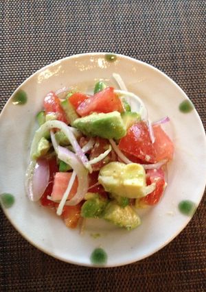 レモン風味のアボカドサラダ-レシピのメイン写真