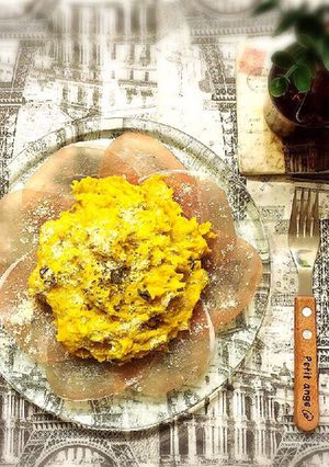 レーズン入りかぼちゃサラダ-レシピのメイン写真
