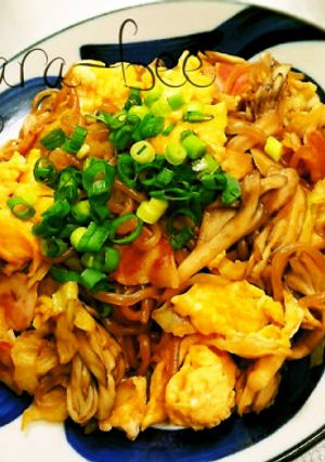 白滝のヘルシー中華おつまみ焼きそば-レシピのメイン写真