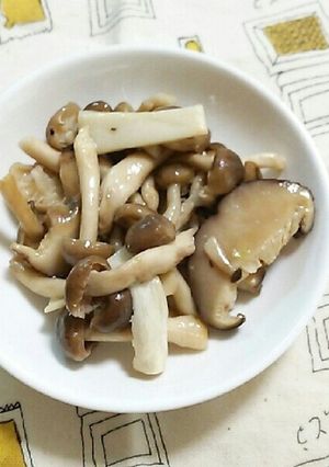 常備菜用キノコソテー(離乳食後期食にも)-レシピのメイン写真