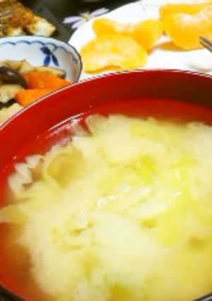 だしの素は後入れ！美味しいお味噌汁のコツ-レシピのメイン写真