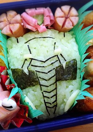 キャラ弁★ジュウオウエレファント-レシピのメイン写真
