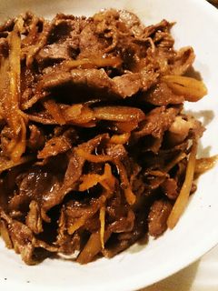 お弁当にも!!牛肉とゴボウの甘辛煮-レシピのメイン写真