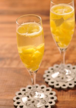 パインときび酢のノンアルコールカクテル-レシピのメイン写真