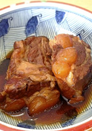 豚バラ軟骨を簡単ソーキ風に-レシピのメイン写真