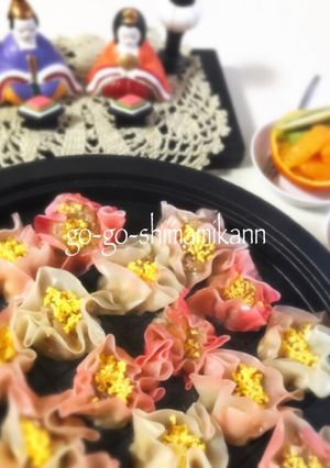 ひな祭りに✿花しゅうまい-レシピのメイン写真