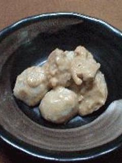 鶏と里芋の胡麻味噌煮-レシピのメイン写真