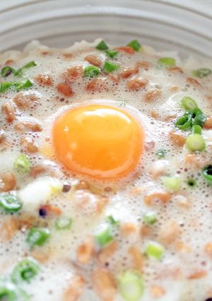 納豆たまごかけご飯-レシピのメイン写真