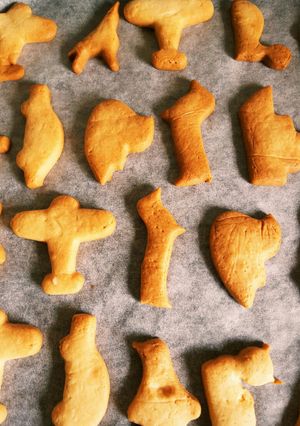 簡単！プリンで型抜きクッキー♥-レシピのメイン写真