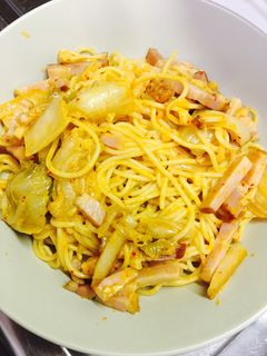 絶品☆キムチクリームパスタ 簡単すぎる!-レシピのメイン写真
