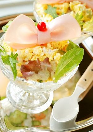 リボンで♡簡単ちらし寿司-レシピのメイン写真