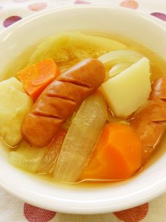 春野菜たっぷりポトフ-レシピのメイン写真