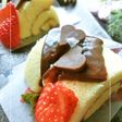 トロっと生チョコ✿塩バナナケーキ