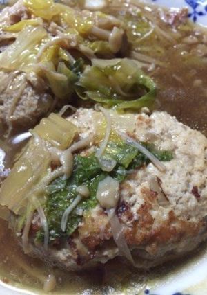 絶品☆煮込み和風ハンバーグ-レシピのメイン写真