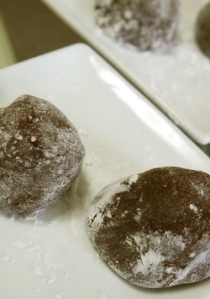 スライス生チョコでお手軽バナナ大福-レシピのメイン写真
