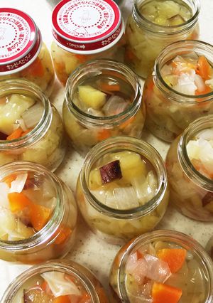 たっぷり野菜のかさね煮スープ-レシピのメイン写真