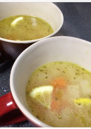 濃厚チーズのバジルレモンスープ-レシピのメイン写真