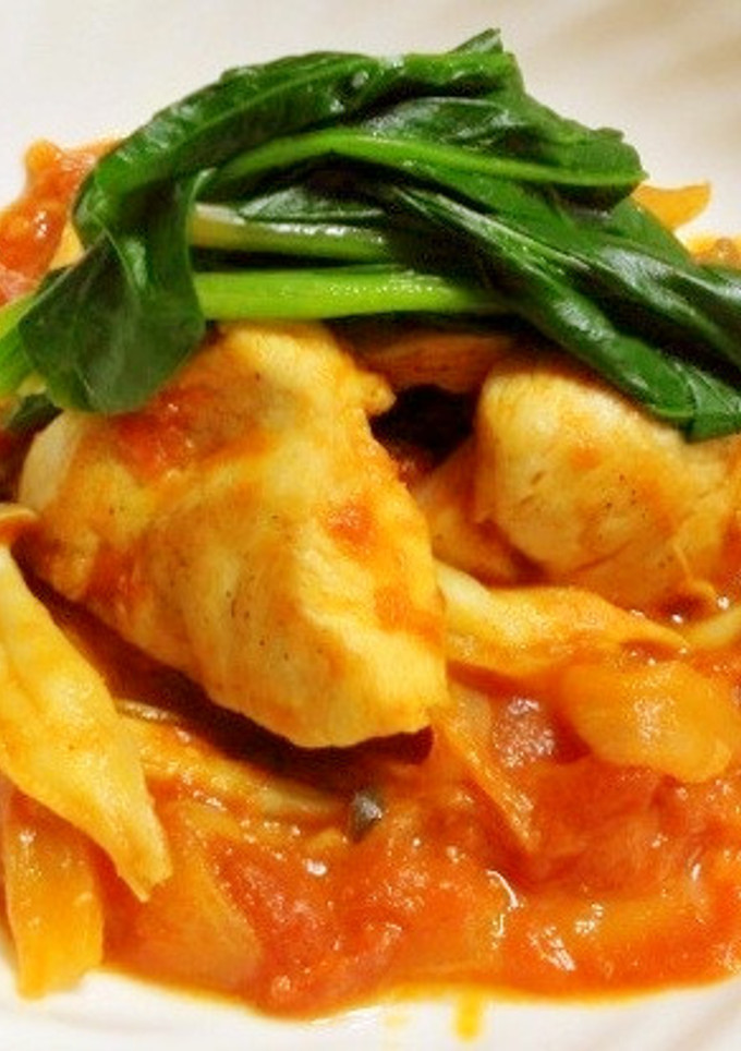 コクうま！　鶏肉のトマト煮-レシピのメイン写真
