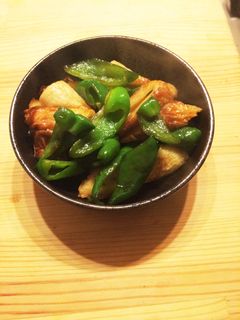 お弁当に簡単!ピーマンと竹輪の炒め煮-レシピのメイン写真