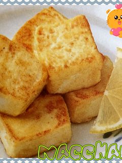 簡単 豆腐の唐揚げ粉焼き ♥︎(^^)-レシピのメイン写真