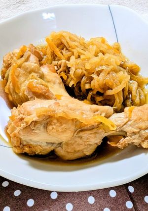 鶏手羽と切り干し大根の煮物-レシピのメイン写真
