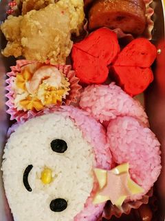 マイメロディ弁当-レシピのメイン写真