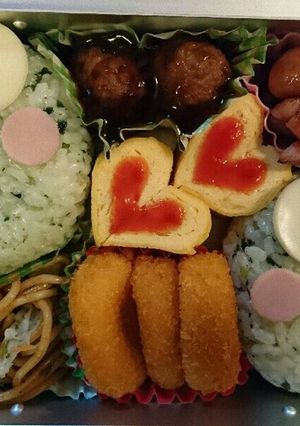 ケロッピー弁当-レシピのメイン写真