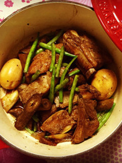 柔かジューシー!スペアリブの生姜和風煮-レシピのメイン写真