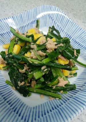 みぶ菜とツナのシャキシャキ炒め☆-レシピのメイン写真