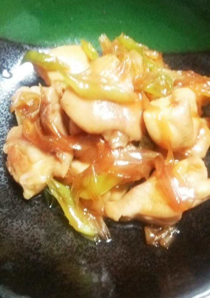 旨！鶏もも肉と白ネギの甘辛照り焼き-レシピのメイン写真