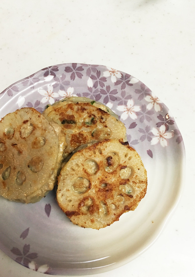 ♪れんこんのはさみ焼き♪-レシピのメイン写真