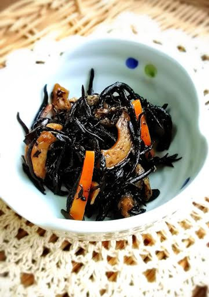 ☆定番の常備菜ひじきの煮物☆お弁当箸休め-レシピのメイン写真
