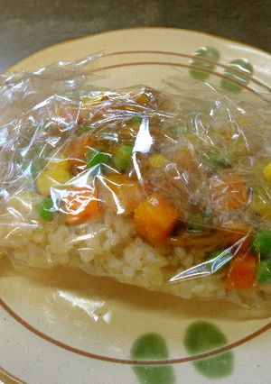 最速のベジタブルミックスのおにぎり-レシピのメイン写真