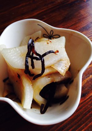 白だしで簡単!楽ラク〜大根漬け物-レシピのメイン写真