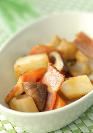 お野菜とベーコンの中華風ソテー-レシピのメイン写真