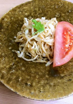 魚醤が決め手！切干大根のペペロンチーノ-レシピのメイン写真