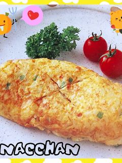 簡単 まぜまぜ オムライス♥︎(^o^)-レシピのメイン写真